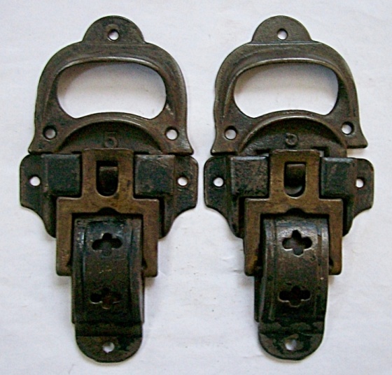 M108 - Rare Iron Trunk Latches #5