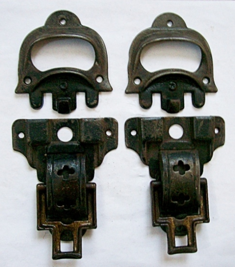 M108 - Rare Iron Trunk Latches #5